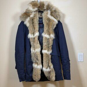 Valente Coat Parka Fur Detachable Winter Jacket Youngboy NBA wore it in a Video